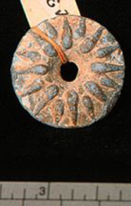 Thumbnail of Perforated Lead Button (1900.12.0001)