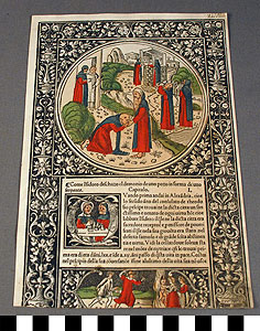 Thumbnail of Incunabulum Page, Woodblock Print, Cavalcai Vita di Santi Padri (1922.11.0002)
