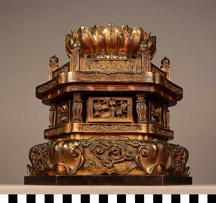 Thumbnail of Figurine Pedestal for Amida Butsu, Amida Buddha (1938.01.0002C)