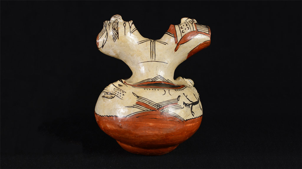 Featured Artifact: Festival Drinking Vessel: Unaimanda, Two-Headed Effigy 1997.15.0132