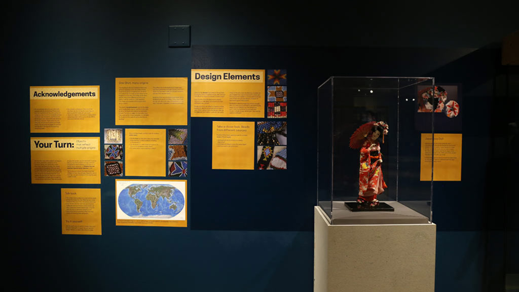 overview of the left half of the gallery