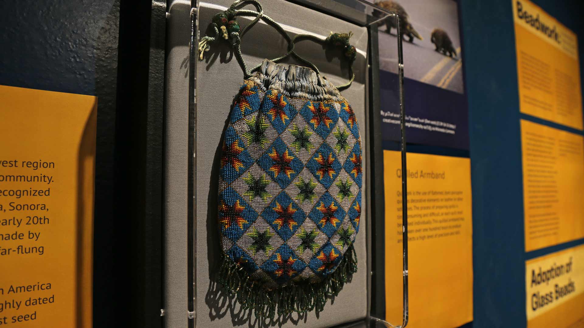 beaded bag