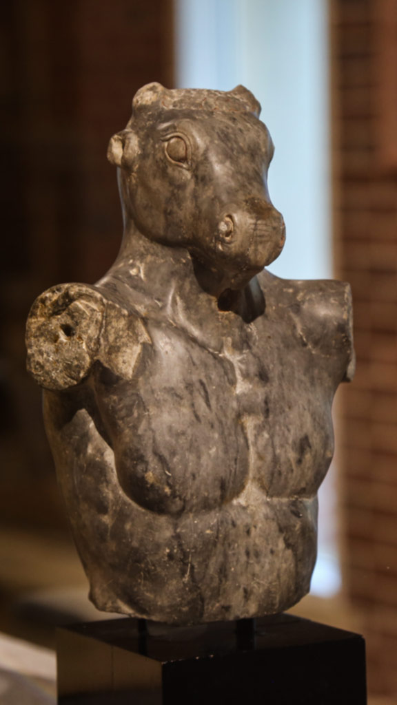 statue of minotaur