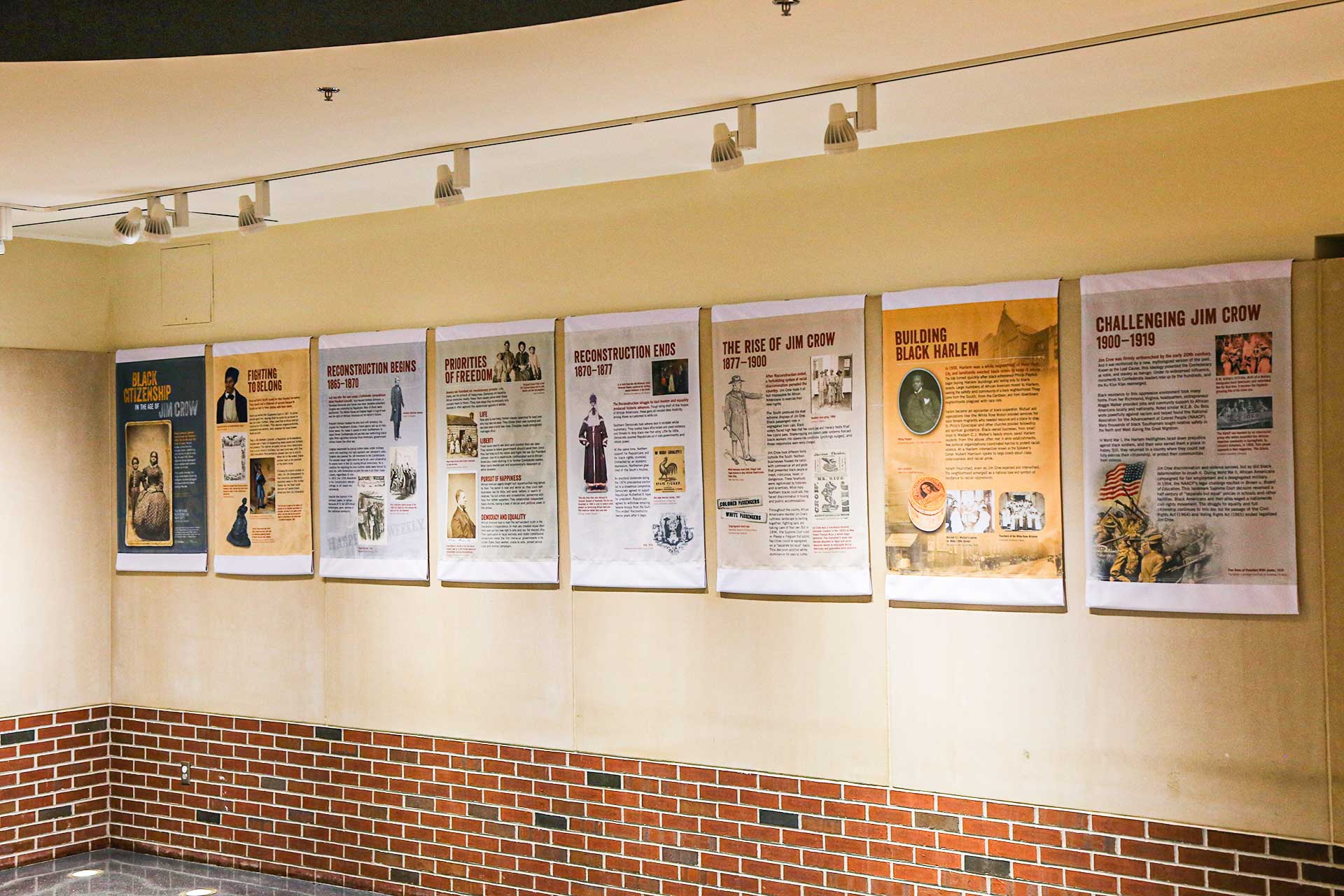 picture of a wall of posters