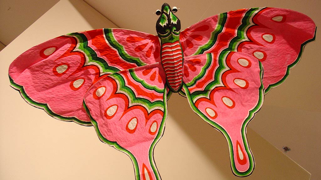 red paper butterfly