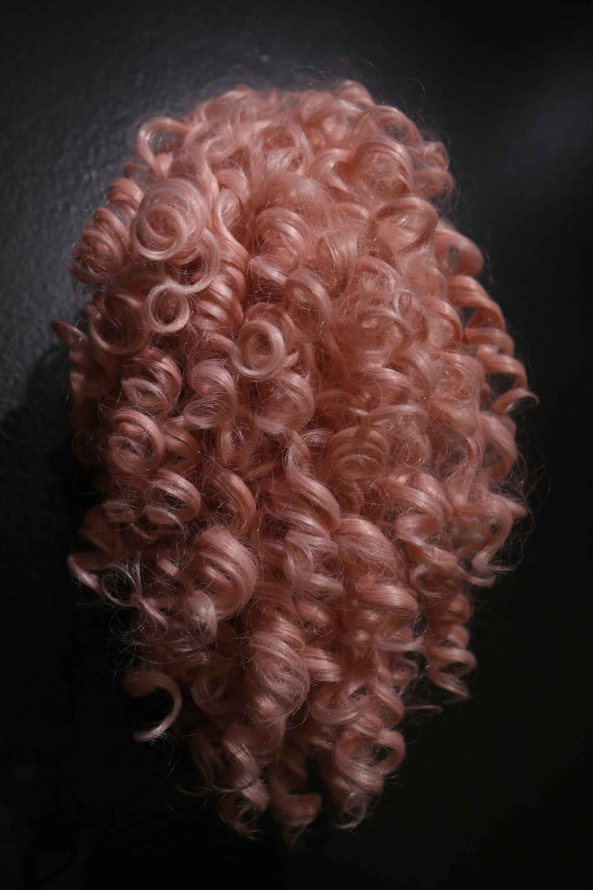 pink wig