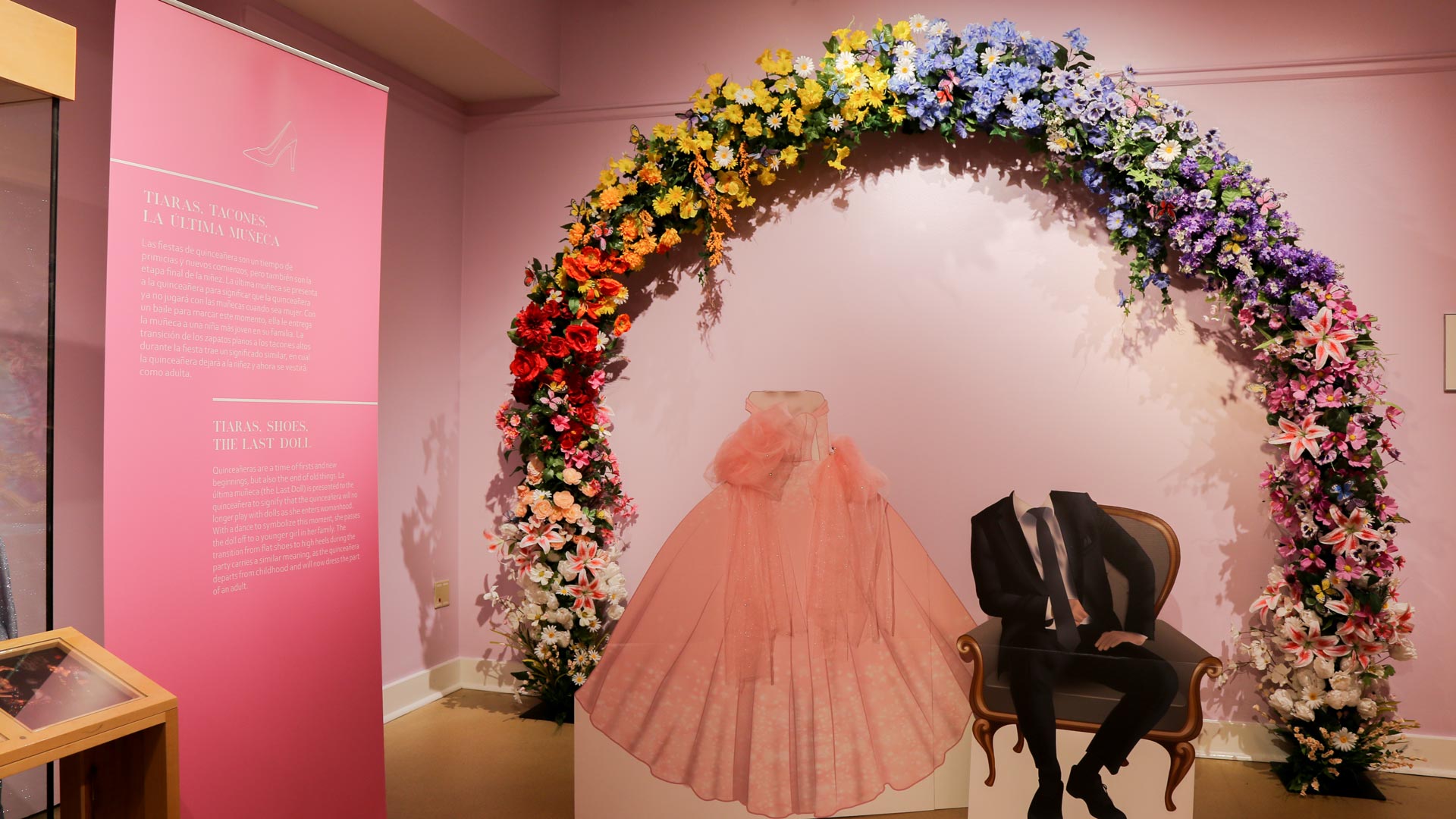 gallery shot of flower arch