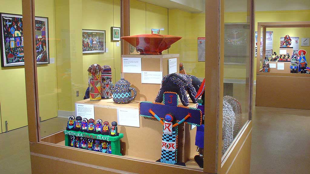 woven figure sculptures