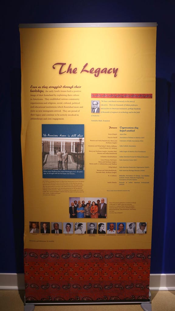 text card with title 'the legacy'