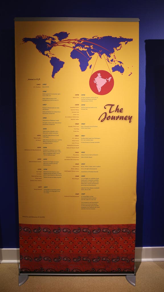 text card with title 'the journey'